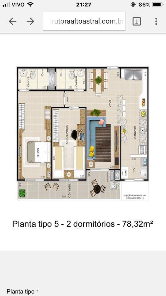 Apartamento à venda com 2 quartos, 78m² - Foto 21