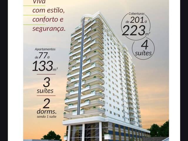 #3075 - Apartamento para Venda em Praia Grande - SP - 1